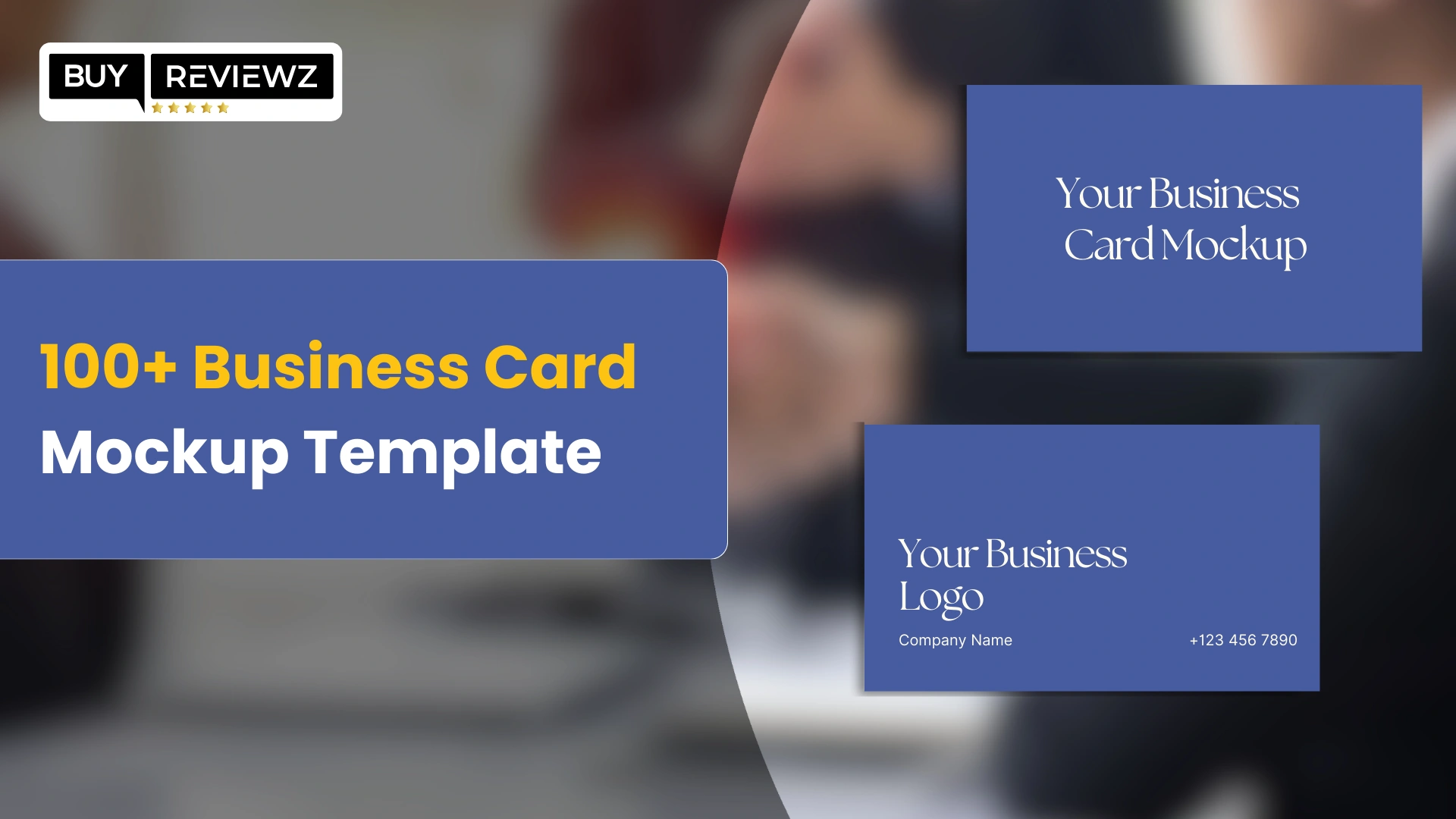100+ Business Card Mockup Template