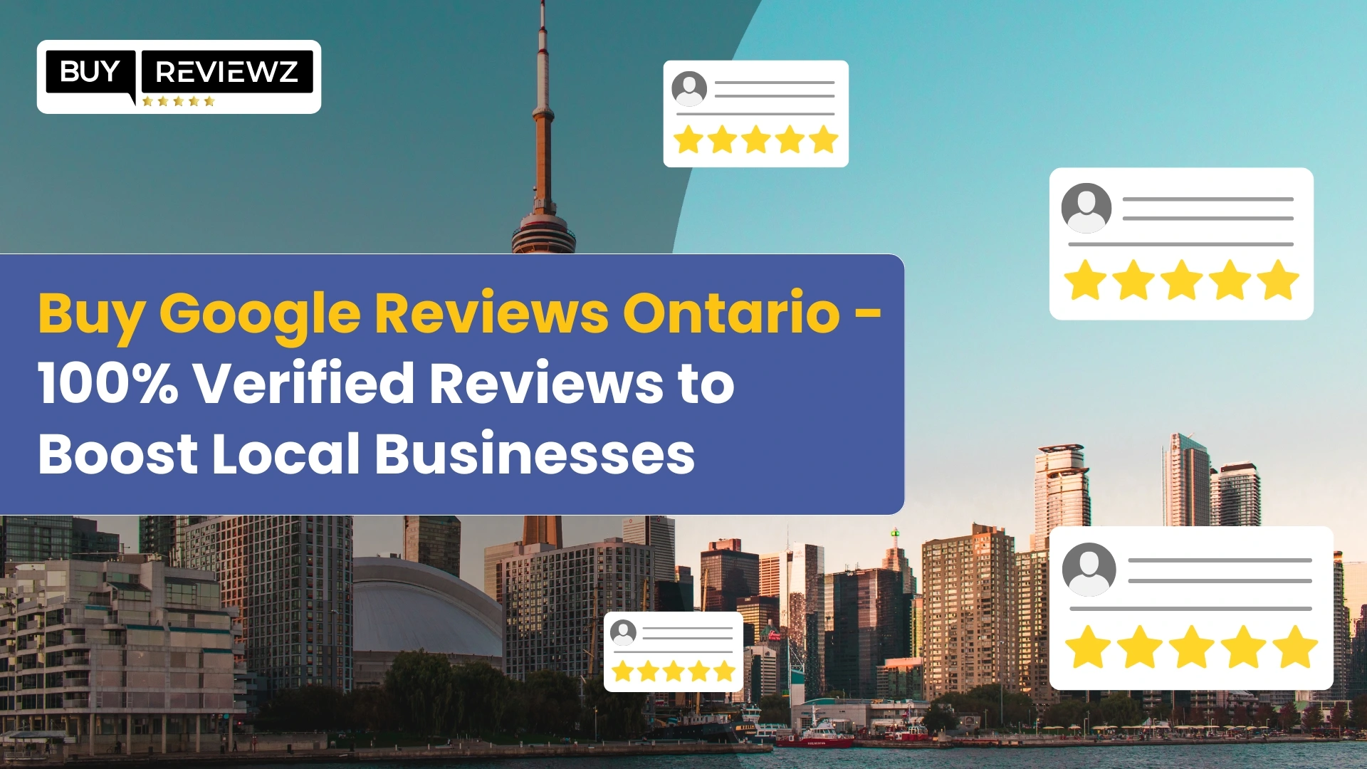 Buy Google Reviews Ontario - 100% Verified Reviews to Boost Local Businesses