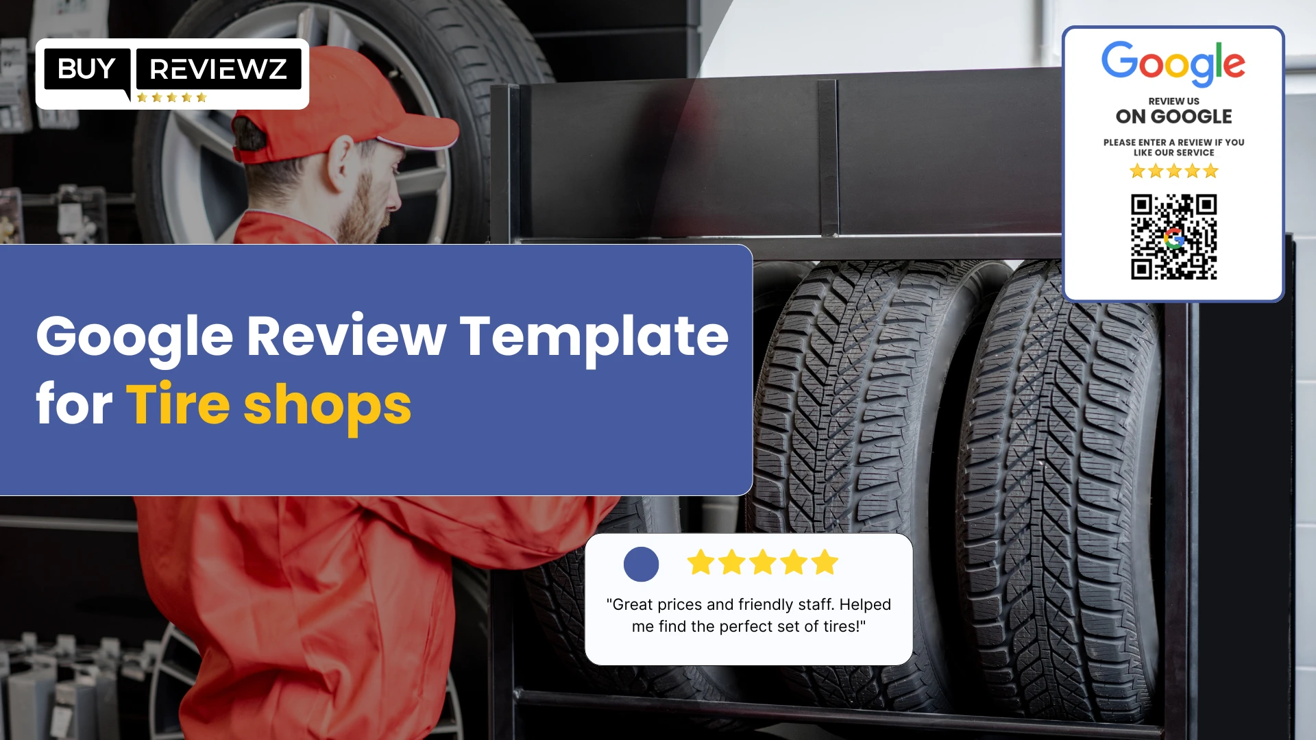 Google Review Template For Tire Shops