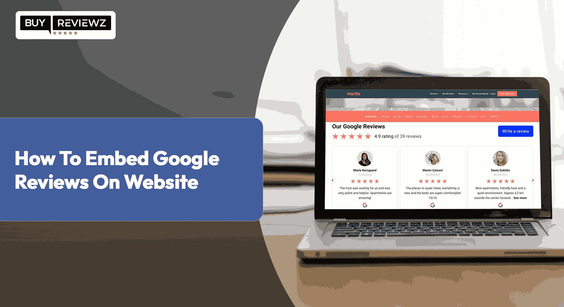 How To Embed Google Reviews On Website?