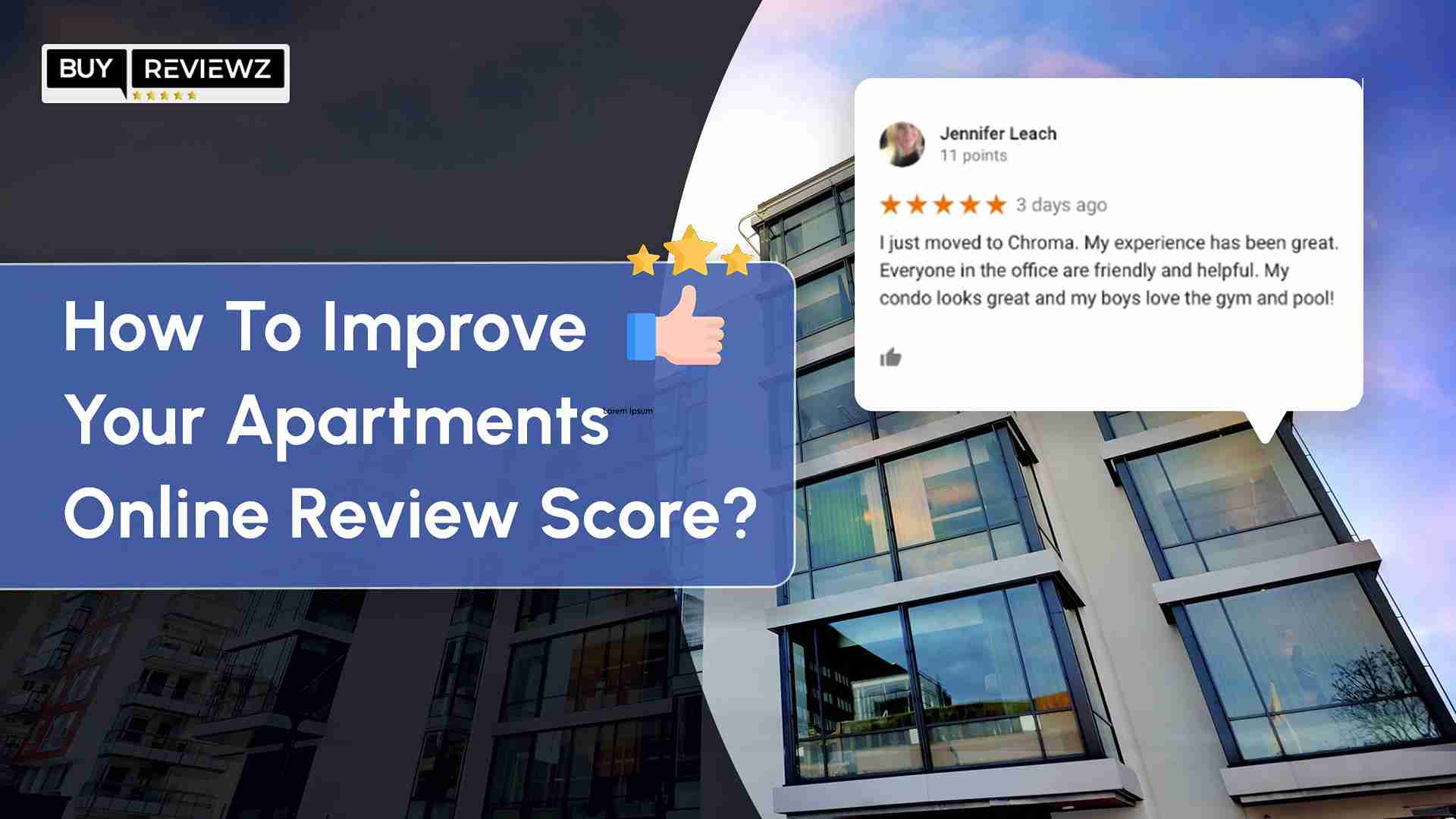 How To Improve Your Apartments Online Review Score?